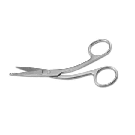 Von Klaus Knowles Bandage Scissors, 5.5in Angled, Von Klaus German Surgical Steel VK140-2084